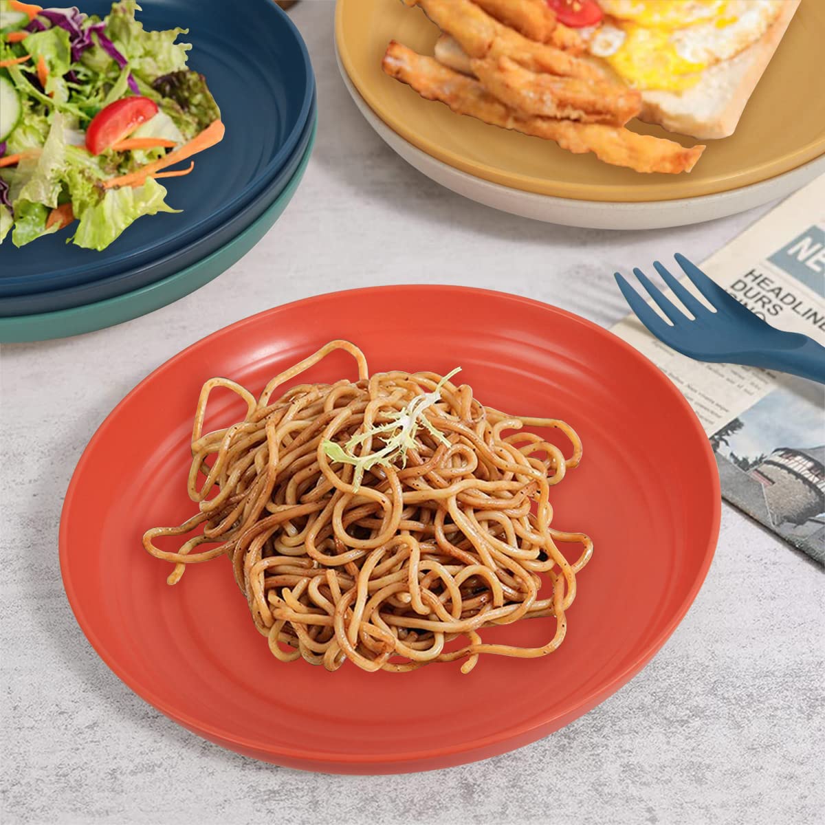 SGAOFIEE hand holding plate to show real-size scale and easy, portable handling