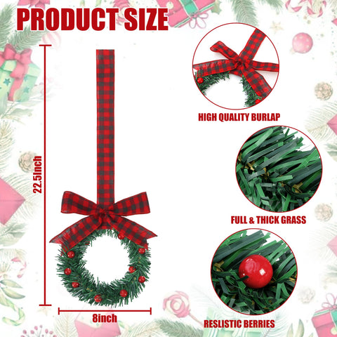 Sggvecsy twelve wreaths box showing full set ready for decorating