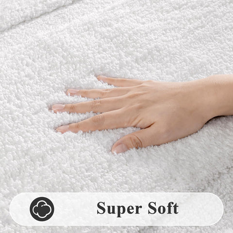 SHACOS close-up microfiber pile texture demonstrating soft absorbent fibers