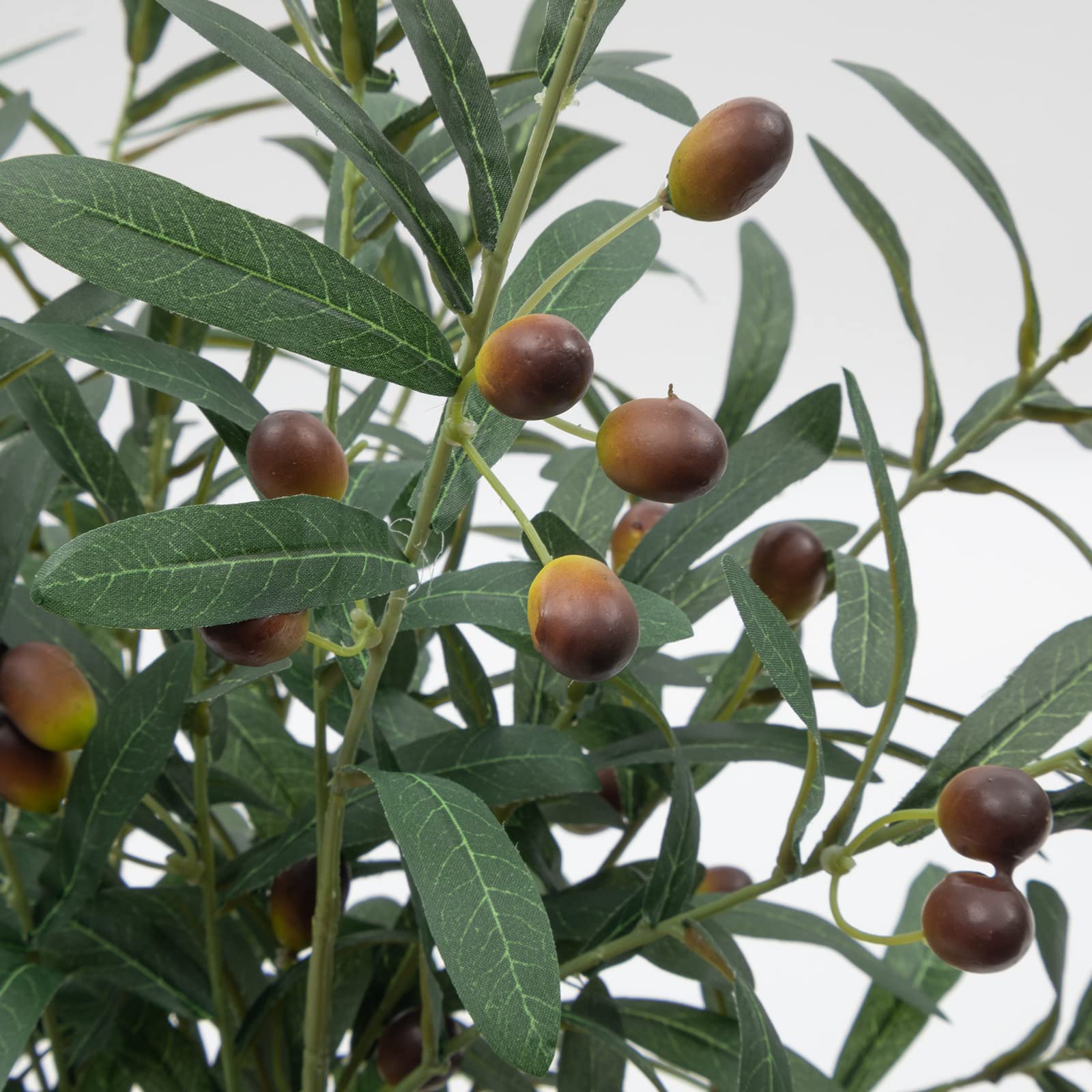 SHACOS olive branches styled in a tall vase demonstrating instant room-refresh
