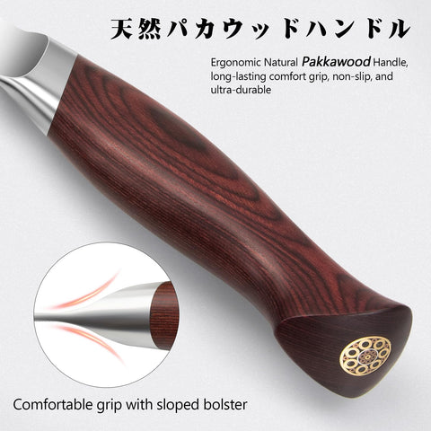 SHAN ZU blade matte texture showing corrosion resistance