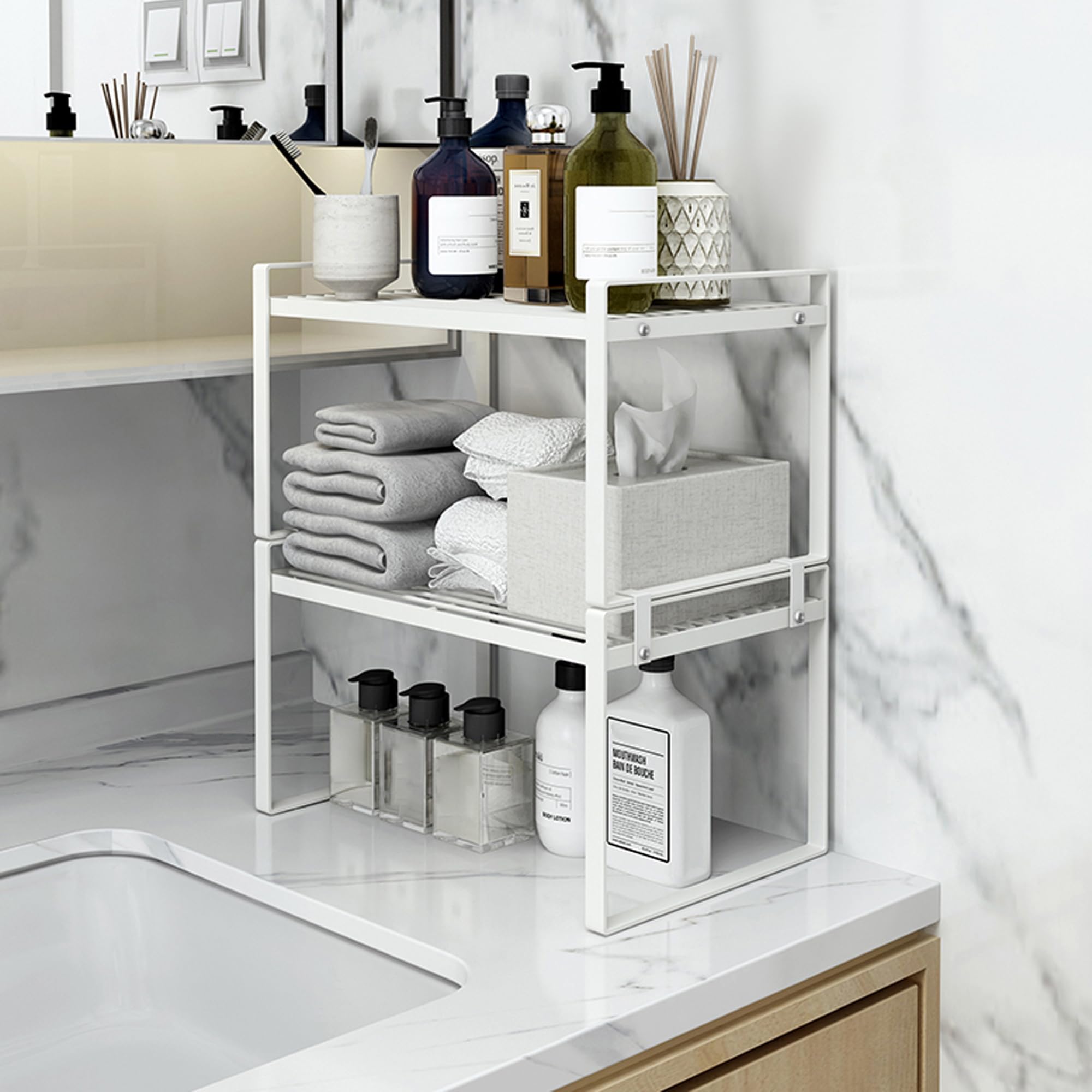 Shantton used as drying rack for bottles demonstrating multipurpose benefit