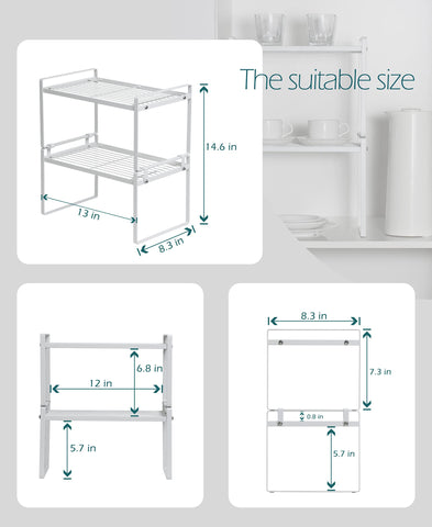 Shantton view of non-slip feet protecting shelves and improving grip