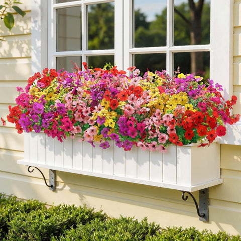 SHareconn in a window box illustrating instant curb appeal and low maintenance