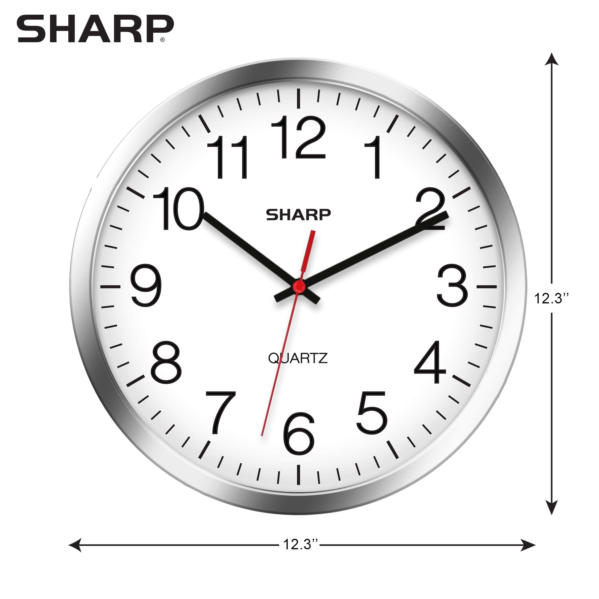 Sharp silver frame and glass lens detail showing dust protection benefit
