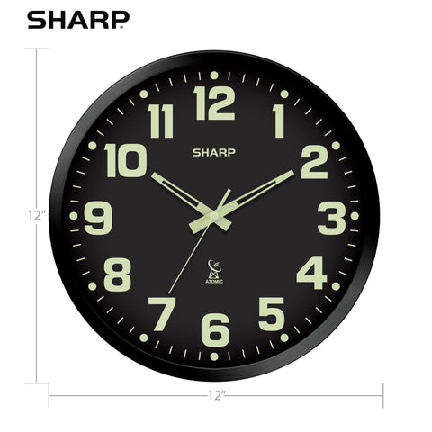 Sharp demonstration of glow-in-the-dark face after light exposure for nighttime readability