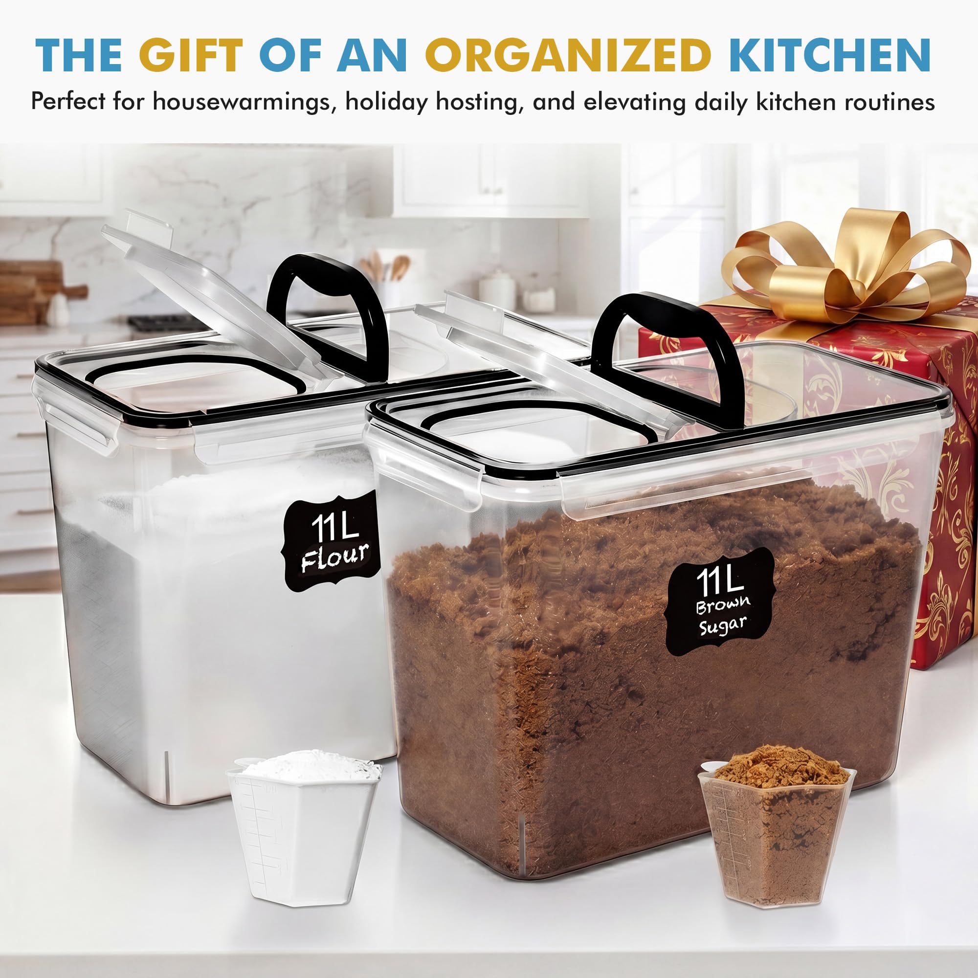 Shazo in baking setting showing convenience during recipe prep