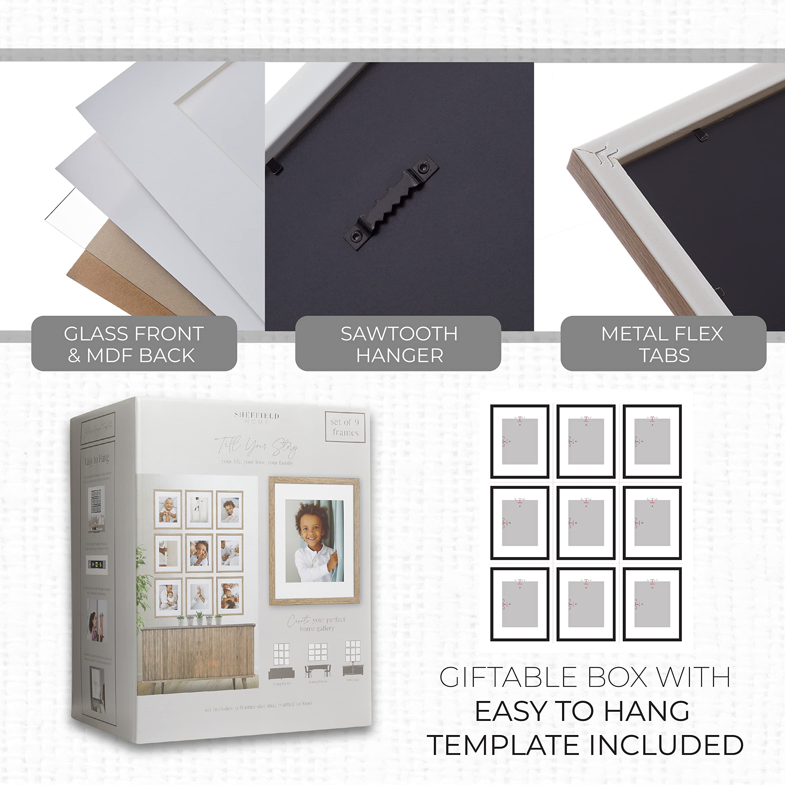 Sheffield Home frame held in hand to show lightweight polystyrene durability and scale