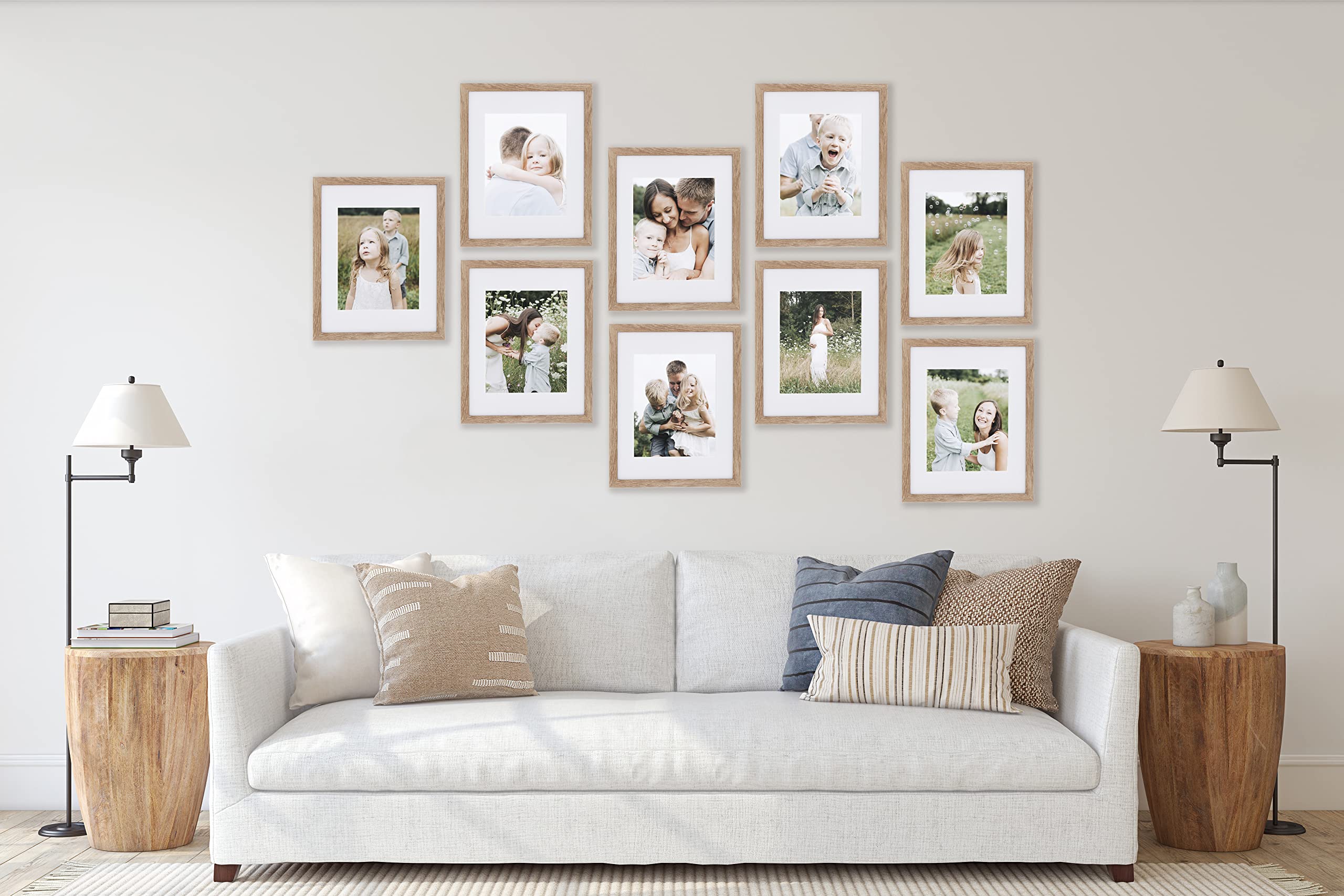 Sheffield Home securely packaged frame set ready to unpack with included template