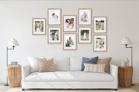 Sheffield Home securely packaged frame set ready to unpack with included template
