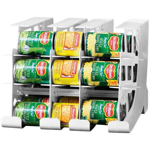 Shelf Reliance front view showing clean packaging and organized storage benefit