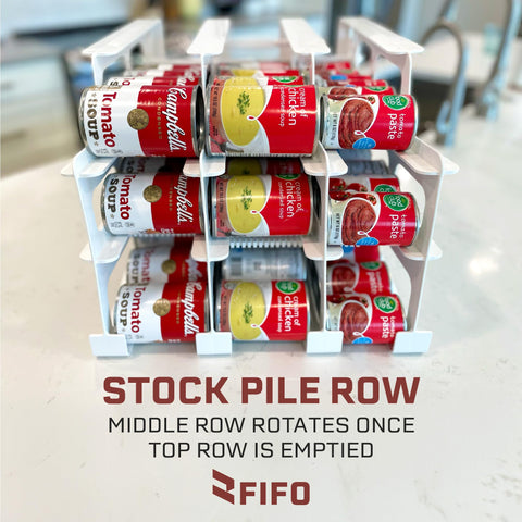Shelf Reliance installed in fridge illustrating space-saving organization benefit