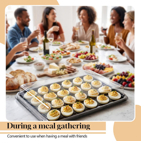 Shellwei stacked trays inside refrigerator saving space and simplifying storage