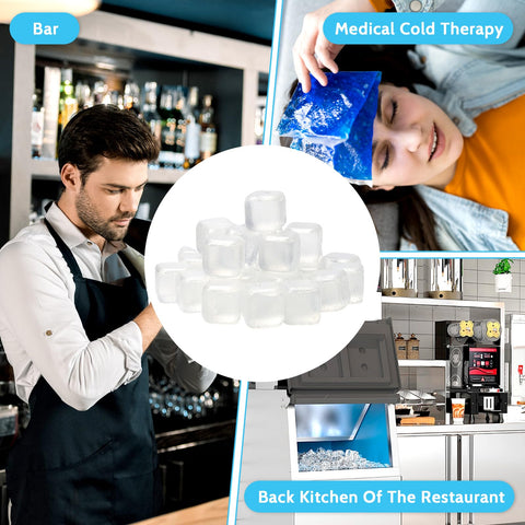 SHENGQIPC cube next to hand for size comparison and portable benefit