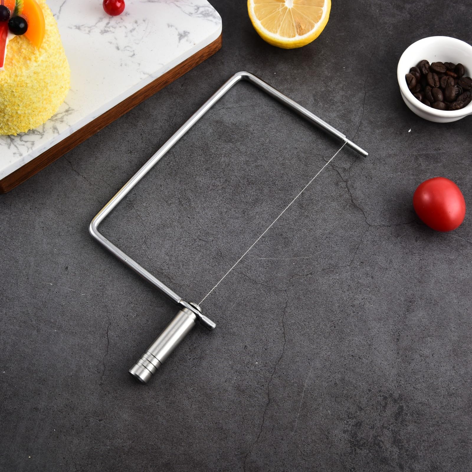 ShinianYa stainless steel handle close-up demonstrating durable finish