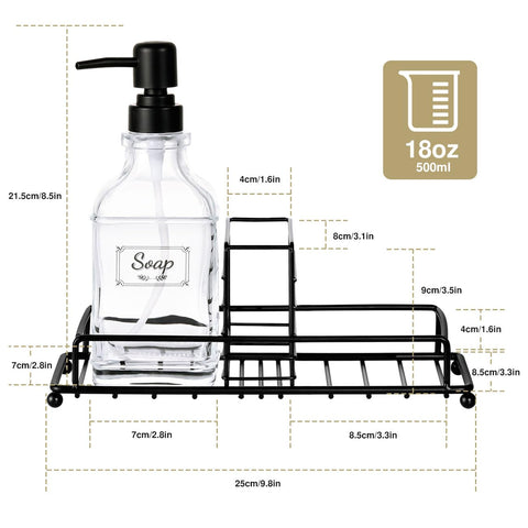 Shinowa set in use at a kitchen sink illustrating accessible cleaning supplies