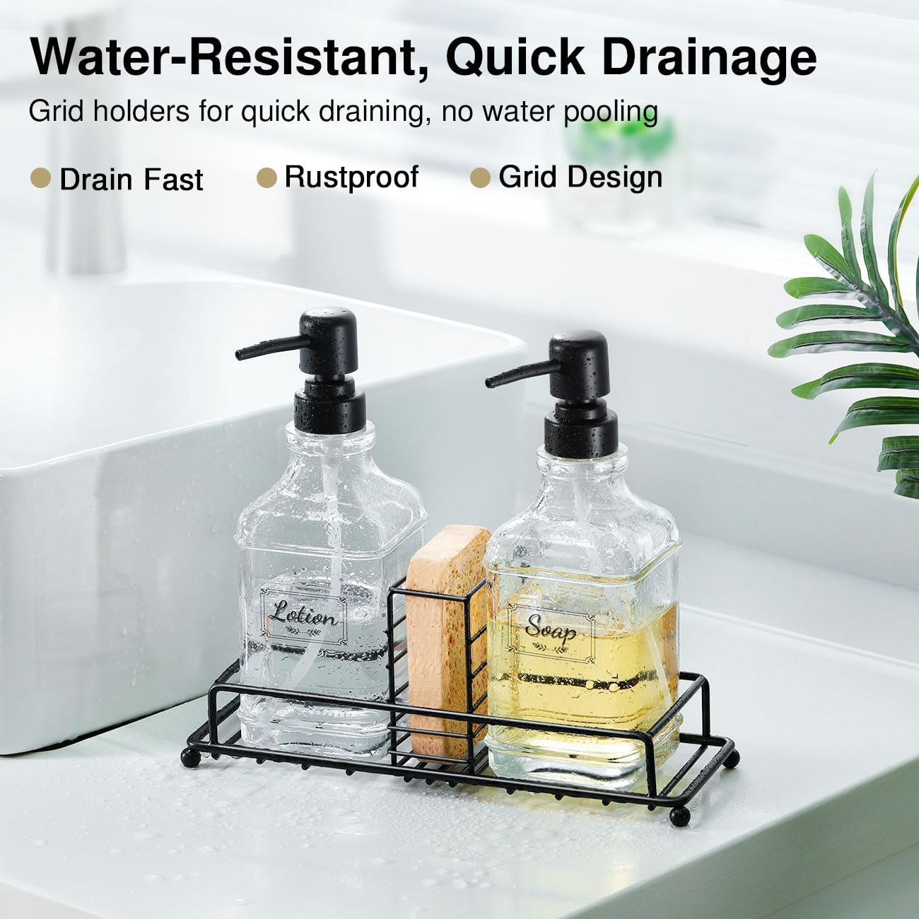 Shinowa metal holder grid view showing quick-drain design and stability