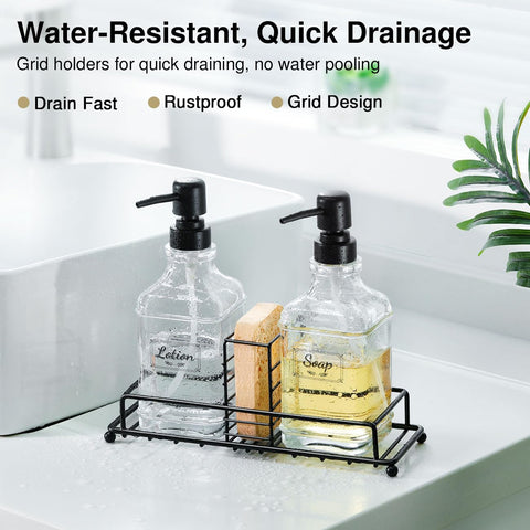 Shinowa metal holder grid view showing quick-drain design and stability