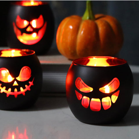 SHMILMH close-up of jack-o'-lantern engraving highlighting elegant detail