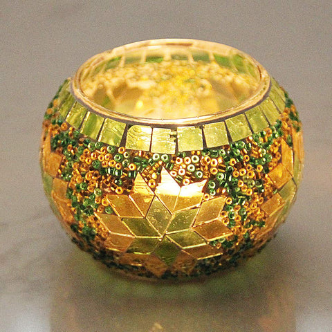 SHMILMH LED tealight inside holder showing safe long-lasting lighting option