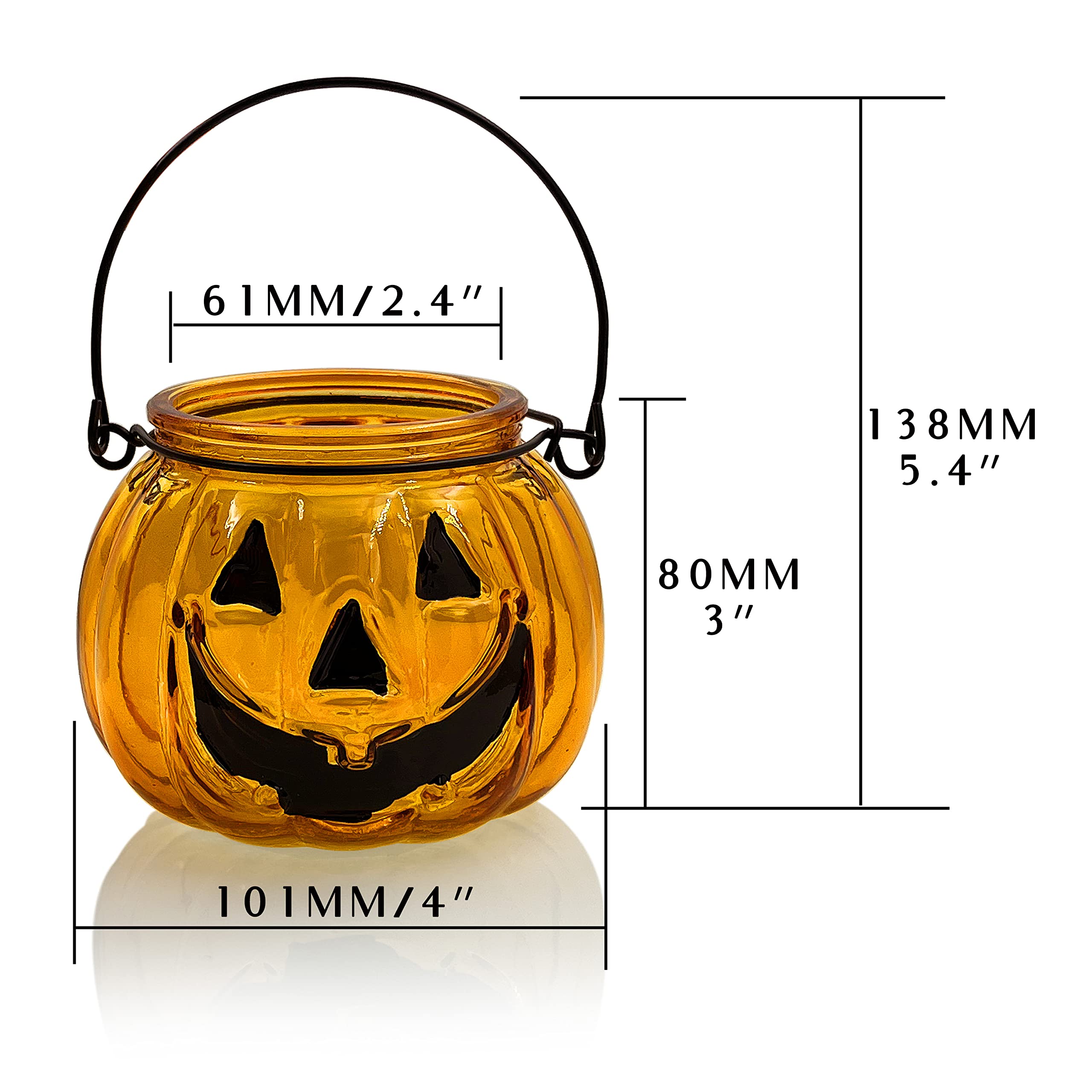 SHMILMH size comparison with a standard tealight illustrating compact dimensions
