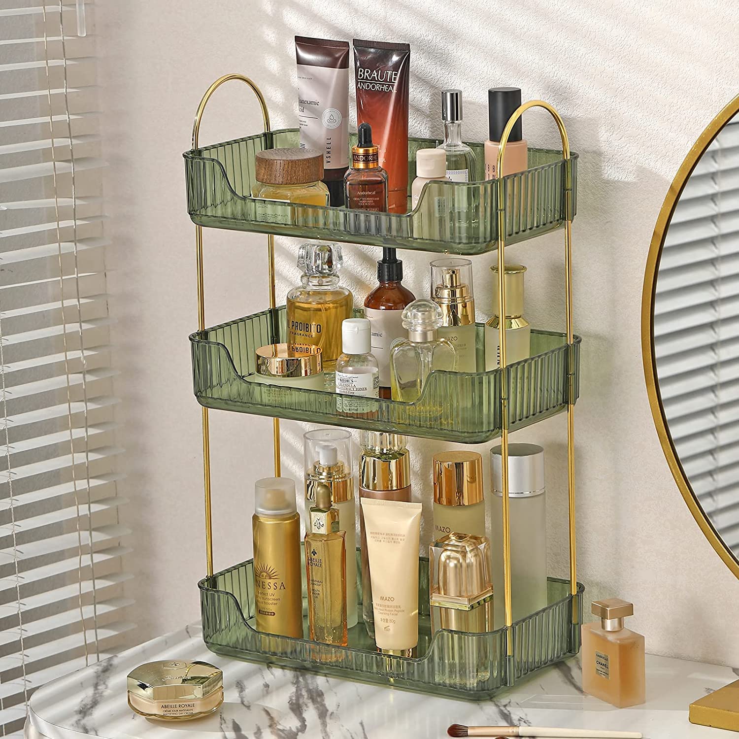 shuang qing close-up of PET trays highlighting durable texture and easy cleaning