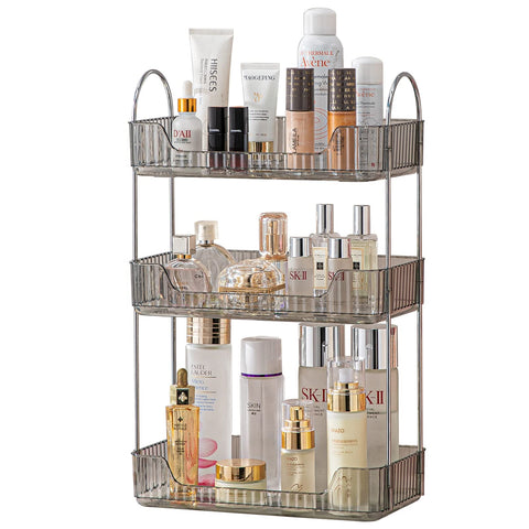 shuang qing front view counter organizer shows compact storage and neatness