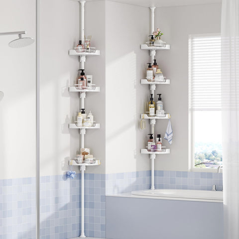 shuang qing in bathroom lifestyle scene demonstrates clutter-free counters