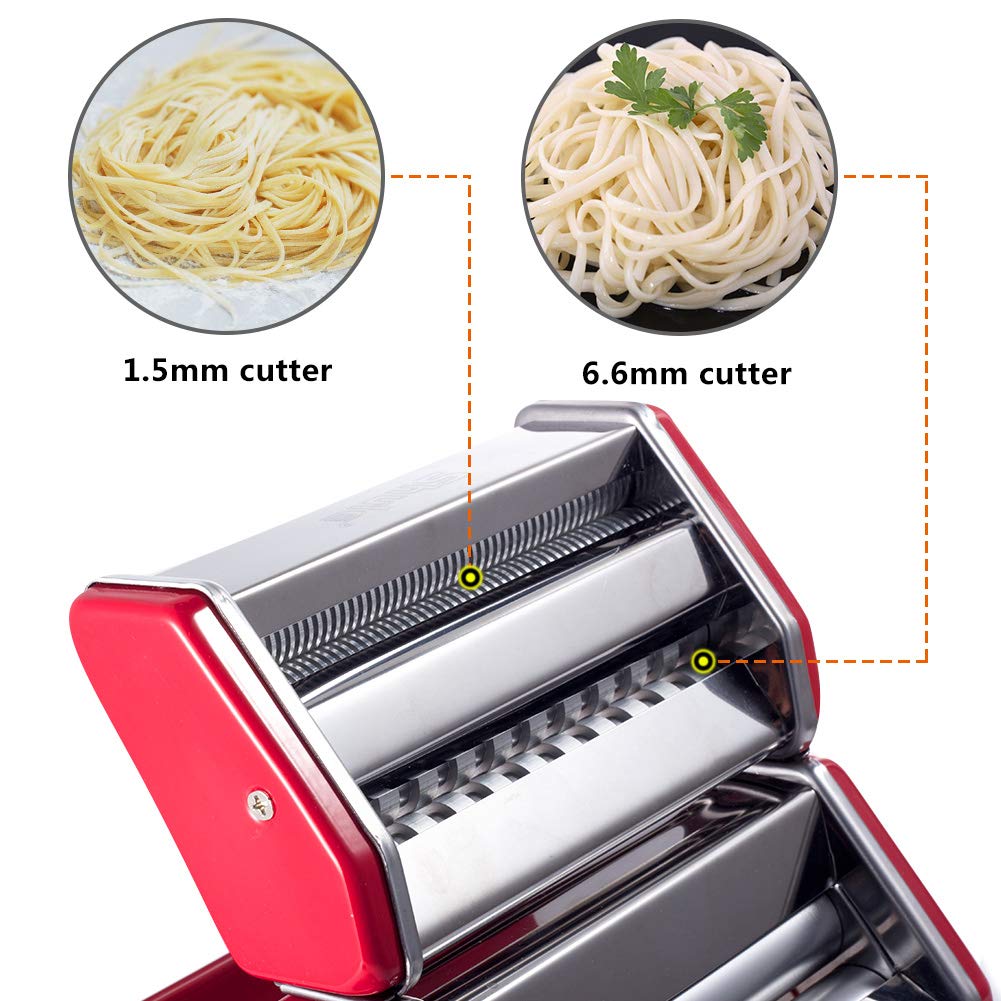 Shule cutters narrow and wide attached for tagliatelle and linguine