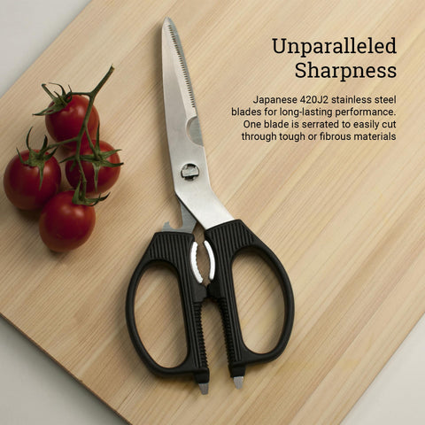 Shun blades separated for cleaning showing easy maintenance advantage