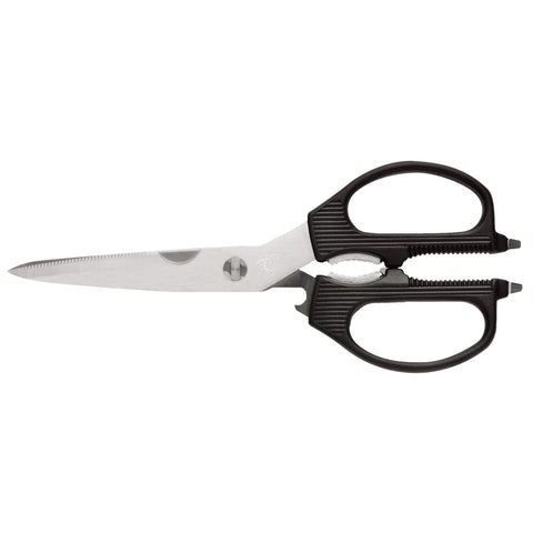 Shun front view of shears showing full tool and multi-function benefits