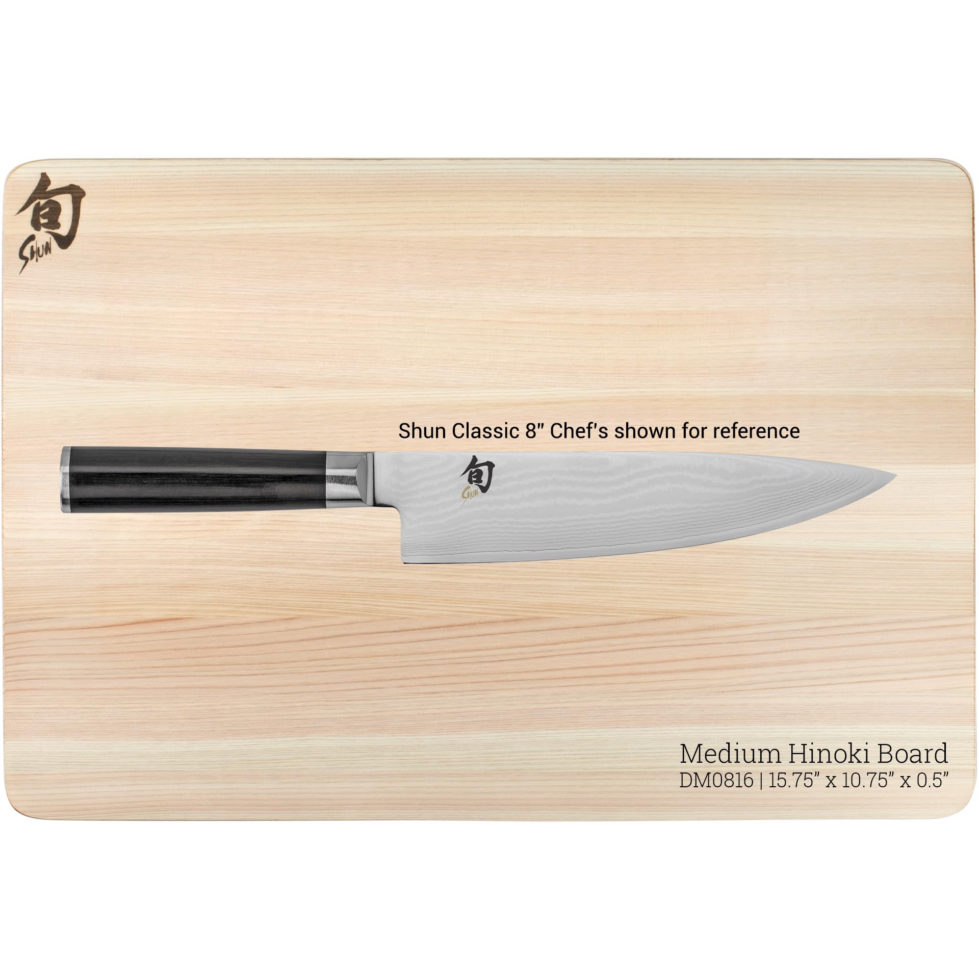 Shun hinoki packaging and FSC label highlighting sustainable sourcing and authentic craftsmanship