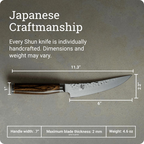 Shun Premier in use filleting fish demonstrating smooth, accurate strokes benefit