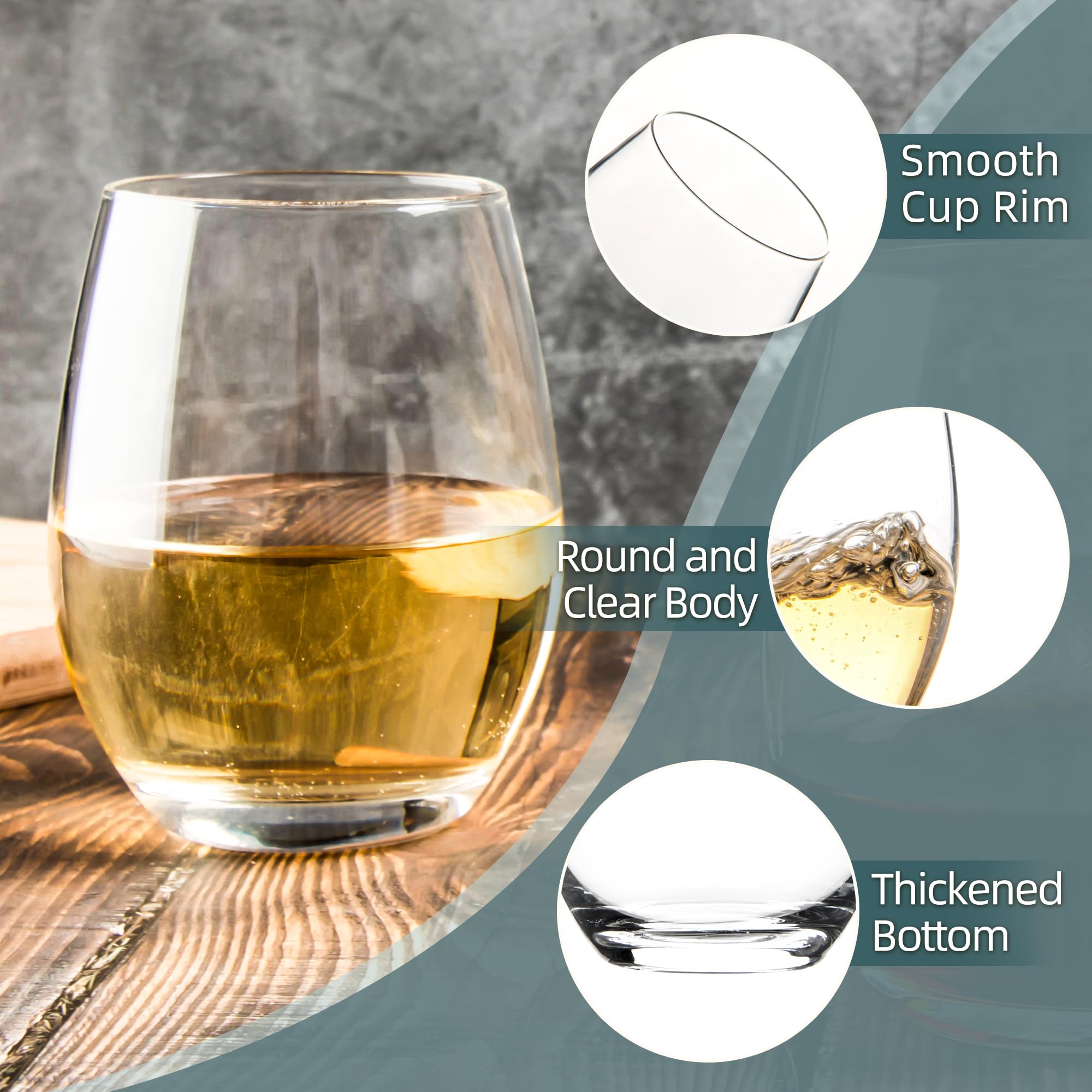 SHYRC glass on table lifestyle setting demonstrating versatile everyday use
