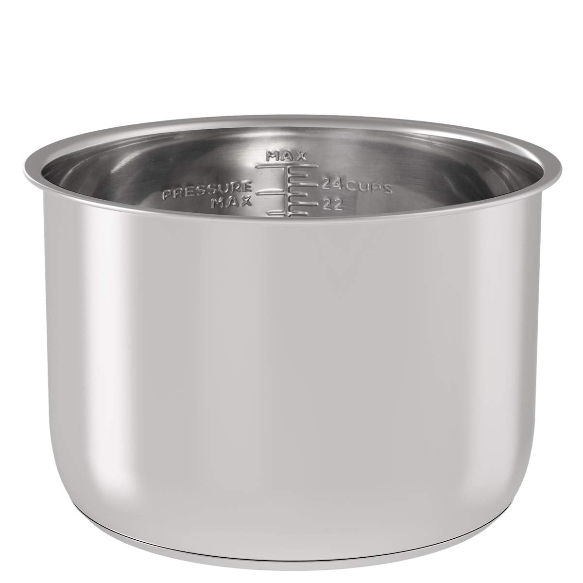 SiCheer front view of inner pot showing fit and durability benefit