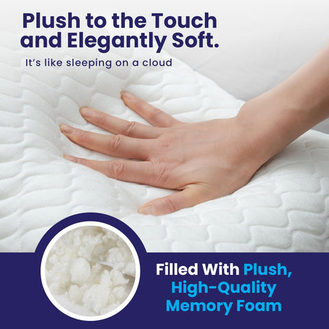 Sidney Sleep extra foam in storage bag ready for adding loft and long-term use
