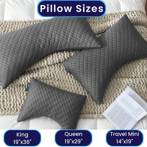 Sidney Sleep mini with drawstring backpack and care tag showing included accessories