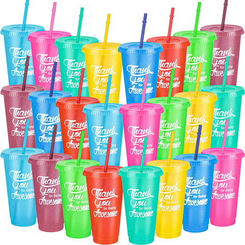Sieral front packaging showing 24 colorful tumblers for easy selection and gifting