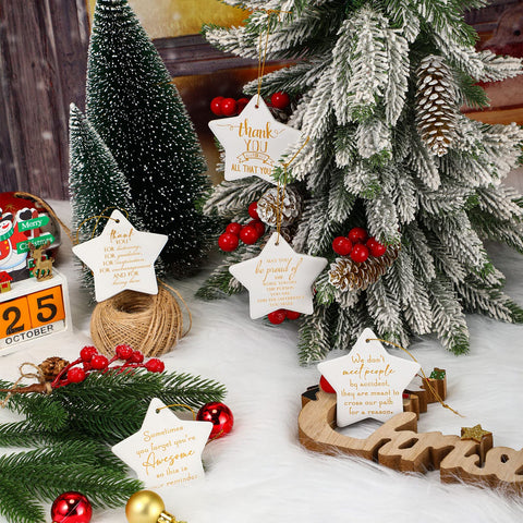 Sieral ornament held in hand showing 8 cm scale for easy gifting