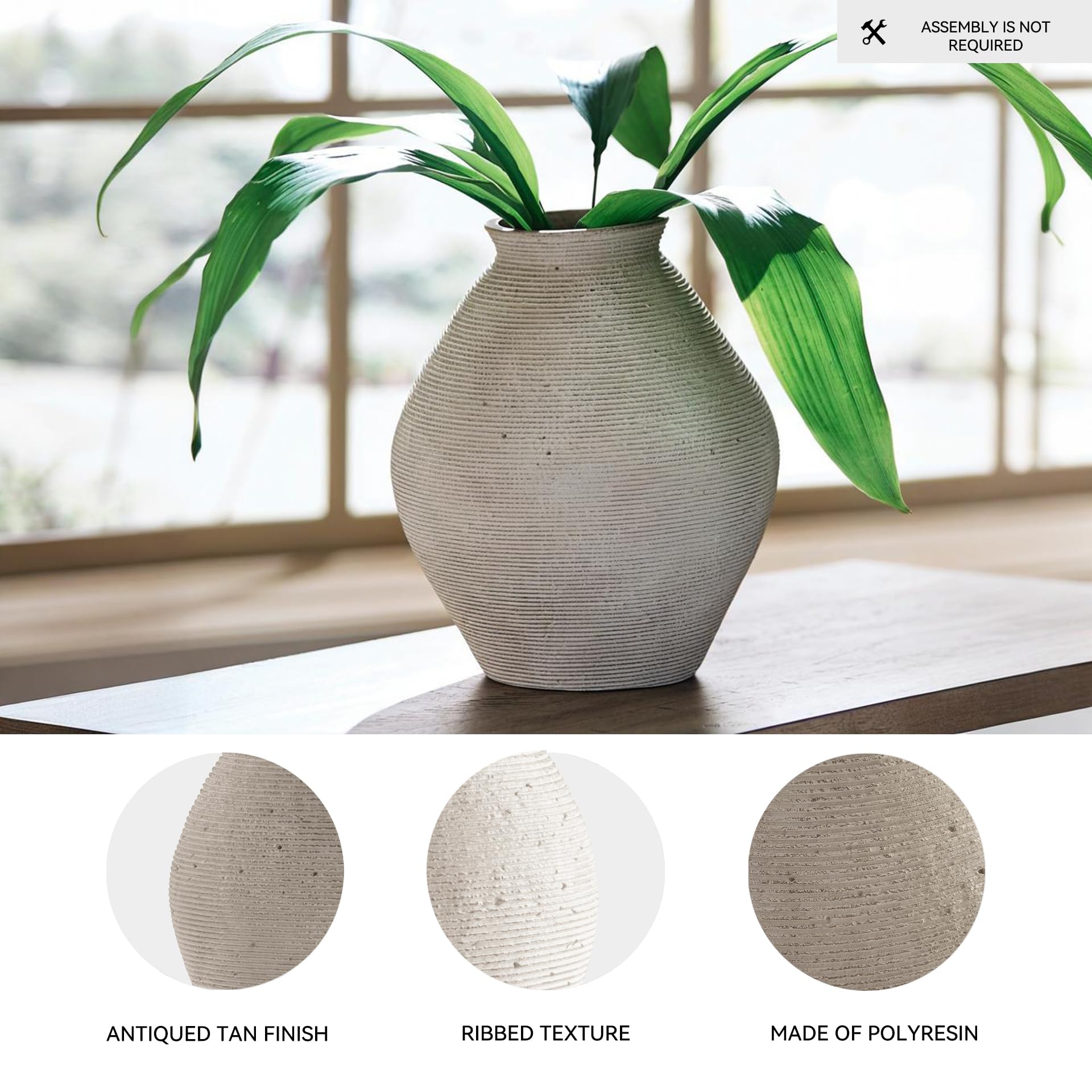 Signature Design by Ashley top opening view showing non-watertight interior and styling ease