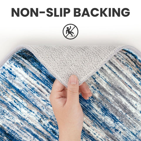 SIILOOM rug folded compactly for easy storage and transport