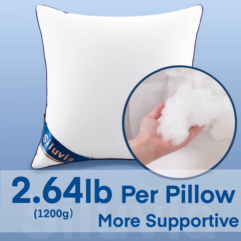 Siluvia cotton cover texture close-up for breathable comfort and softness