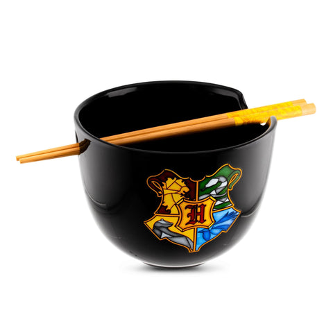 Silver Buffalo chopstick rest feature in bowl keeping utensils secure and convenient