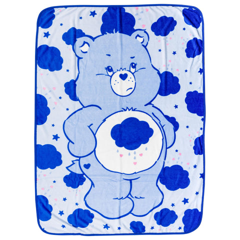 Silver Buffalo Grumpy Bear front view shows full design and cozy appeal