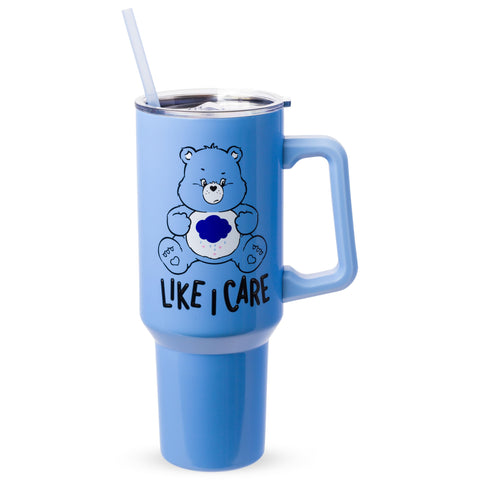 Silver Buffalo Grumpy Bear front view showing character art and large capacity benefit