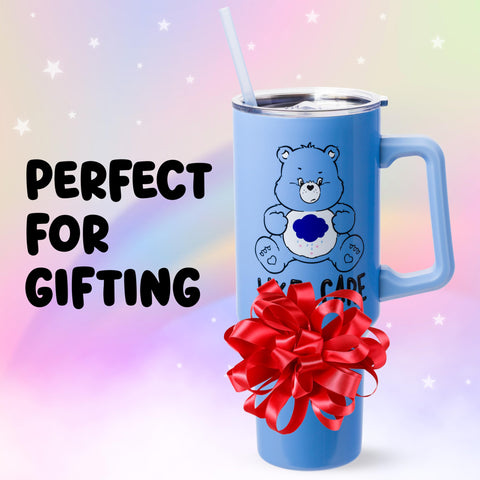 Silver Buffalo Grumpy Bear outdoor lifestyle photo showing reusable sustainability benefit