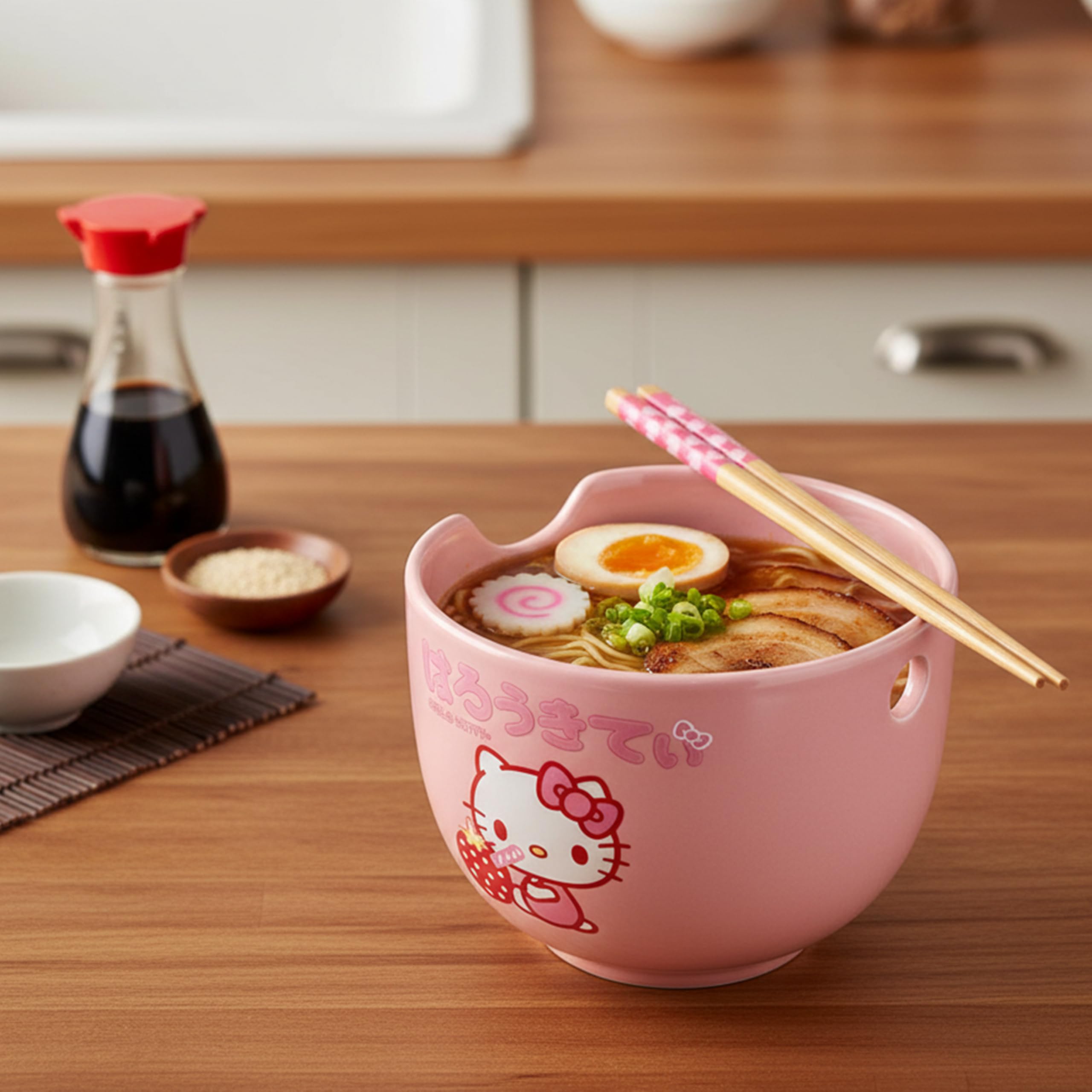 Silver Buffalo Hello Kitty box and label showing official licensor branding