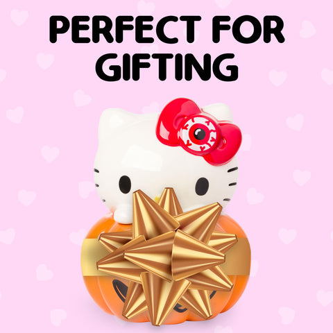 Silver Buffalo Hello Kitty styled on kitchen counter adding seasonal decor