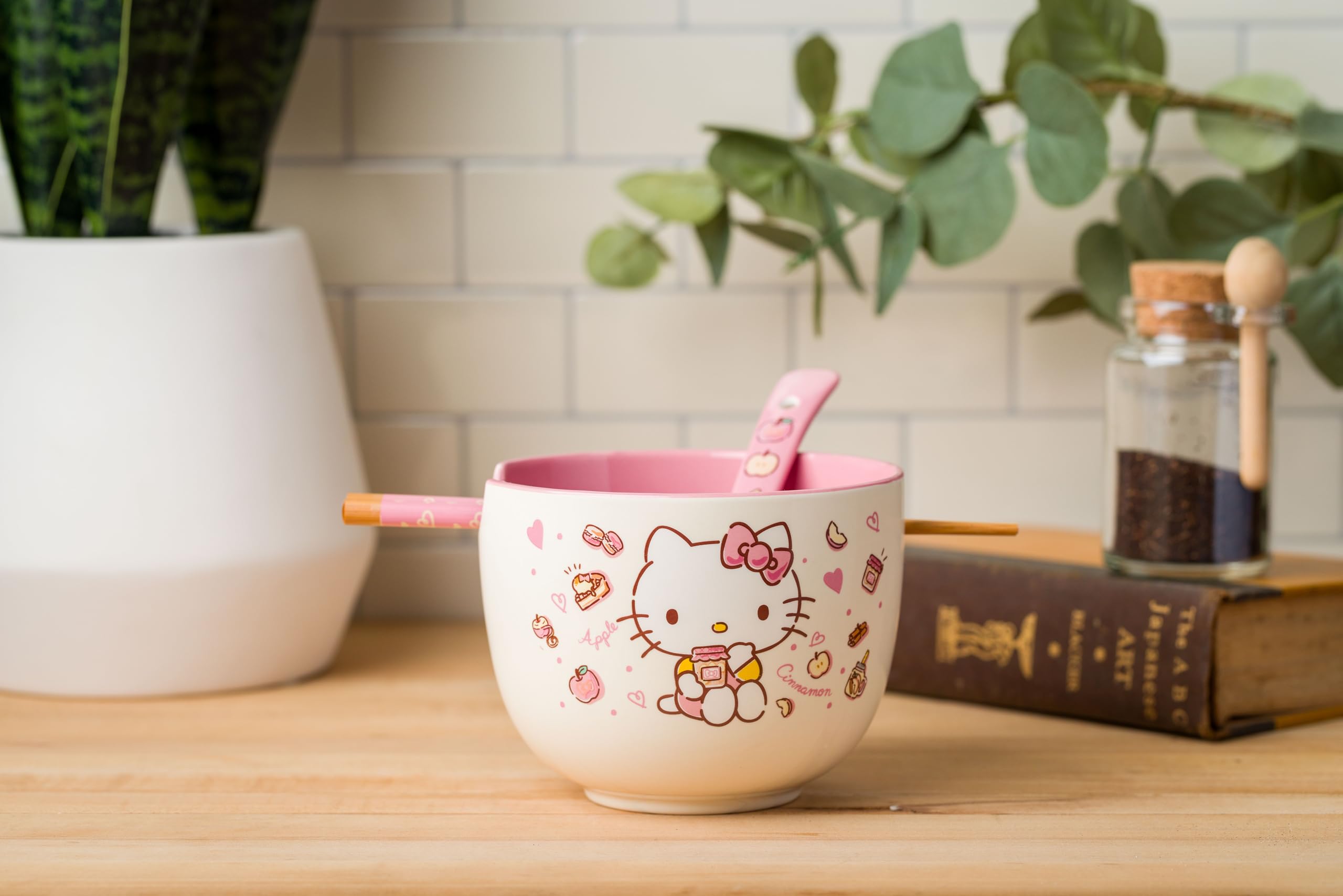 Silver Buffalo Hello Kitty retail packaging view, ready for gifting or storage