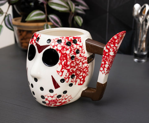 Silver Buffalo mug staged on shelf showing great decorative and collector impact